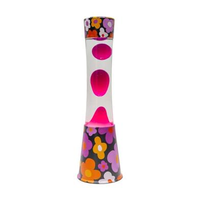 Fisura Lava Lamp - Vintage Bloemen