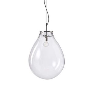 Bomma Tim Large Hanglamp - Transparant - Zilver