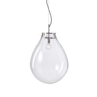 Bomma Tim Large Hanglamp - Transparant - Zilver