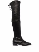Stuart Weitzman cuissardes Lowland 30 mm - Noir
