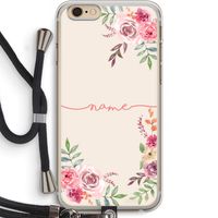 Rozen: iPhone 6 PLUS / 6S PLUS Transparant Hoesje met koord