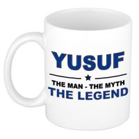 Yusuf The man, The myth the legend collega kado mokken/bekers 300 ml