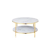 Salontafel Emine Wit-Goud