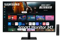 SAMSUNG Smart Monitor M7 M70D LS32DM702UUXEN ledmonitor 2x HDMI, USB-C, WiFi, BT, Sound