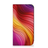 Stand Case voor iPhone 15 Pro Regenboog - thumbnail