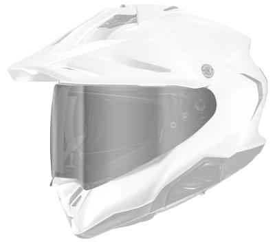 HJC Vizier HJ-47 Pinlock voorbereid, Vizieren en Pinlocks, RST zilver