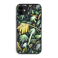 Tropical Palms Dark: iPhone 11 Biologisch afbreekbaar hoesje