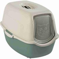 Toilethuis - Watergroen & Wit (Gerecycled PP) - 56 x 40 x 39 cm