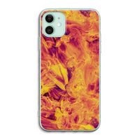 Eternal Fire: iPhone 11 Transparant Hoesje