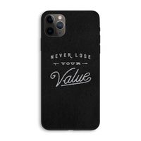 Never lose your value: iPhone 11 Pro Max Biologisch afbreekbaar hoesje