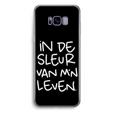 De Sleur: Samsung Galaxy S8 Plus Transparant Hoesje