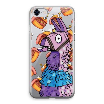 Loot Burger: iPhone 8 Transparant Hoesje
