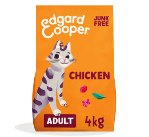 Edgard & Cooper graanvrij kip kattenvoer 4kg