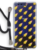 Waterijsjes: Honor 9 Transparant Hoesje met koord