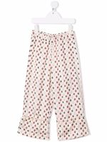 Simonetta pantalon ample à imprimé graphique - Tons neutres