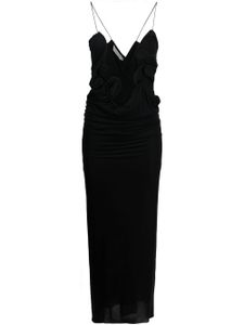 Christopher Esber robe longue Molded Venus - Noir