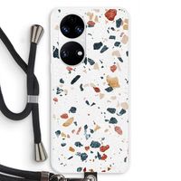 Terrazzo N°4: Huawei P50 Transparant Hoesje met koord