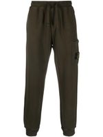 Stone Island pantalon de jogging à patch Compass - Vert