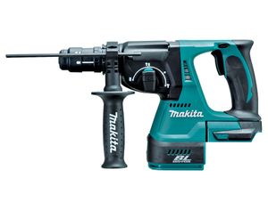 Makita DHR243Z 18 Volt combihamer met verwisselbare boorkop | zonder accu's en lader en koffer - DHR243Z