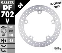 GALFER remschijf "df702 rotor df702 type v rigid