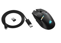 Corsair CH-931A011-EU muis Gamen Rechtshandig RF-draadloos + Bluetooth Optisch 26000 DPI - thumbnail