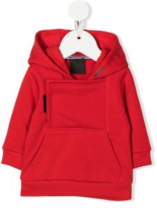 Givenchy Kids hoodie en coton à logo brodé - Rouge