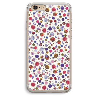 Planets Space: iPhone 6 Plus / 6S Plus Transparant Hoesje