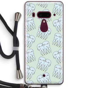 Octopussen: HTC U12+ Transparant Hoesje met koord