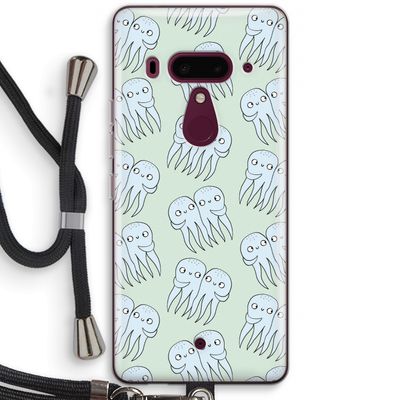 Octopussen: HTC U12+ Transparant Hoesje met koord