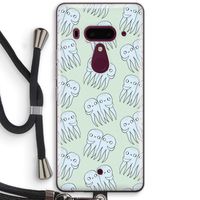 Octopussen: HTC U12+ Transparant Hoesje met koord