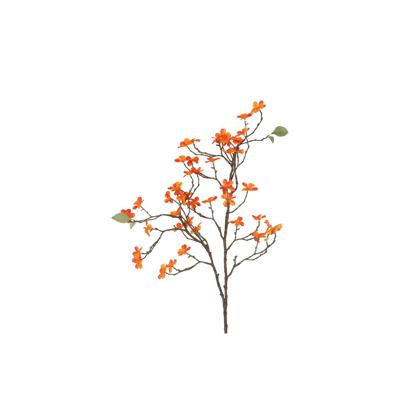 Kunsttak Malus oranje 30xH86,4cm