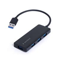 USB-HUB GEMBIRD UHB-U3P4-03 Zwart