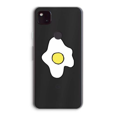 Spiegelei: Google Pixel 4a 5G Transparant Hoesje