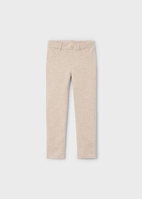 Mayoral winter broek meisjes - bruin - fleece