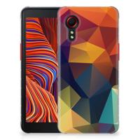 Samsung Galaxy Xcover 5 | TPU Hoesje | Polygon Color Samsung Galaxy Xcover 5 | TPU Hoesje | Polygon Color