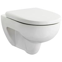 Pressalit 776000-DA9999 toiletbril Zachte toiletzitting Duroplast Wit - thumbnail