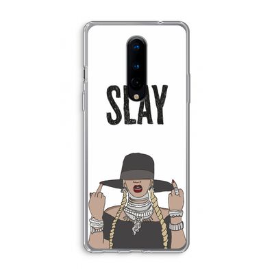 Slay All Day: OnePlus 8 Transparant Hoesje