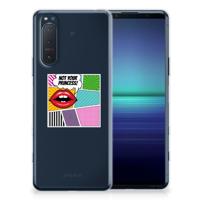 Sony Xperia 5II | Sillicone Back Cover | Popart Princess