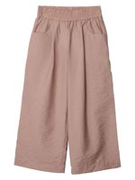 Brunello Cucinelli Kids pantalon ample à taille élastique - Rose - thumbnail