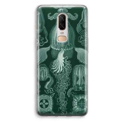 Haeckel Cubomedusae: OnePlus 6 Transparant Hoesje
