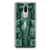 Haeckel Cubomedusae: OnePlus 6 Transparant Hoesje