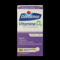 Davitamon Vitamine D volwassenen smelttablet 150 Tabletten