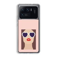 Red lips: Xiaomi Mi 11 Ultra Transparant Hoesje