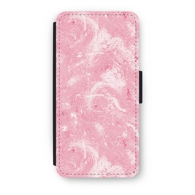 Abstract Painting Pink: iPhone SE 2020 Flip Hoesje