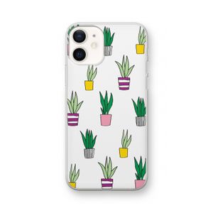 Sanseveria: iPhone 12 Transparant Hoesje