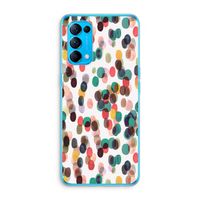 Tropical Dots: Oppo Find X3 Lite Transparant Hoesje