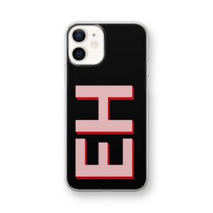 Monogram: iPhone 12 mini Transparant Hoesje