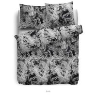 Heckett & Lane dekbedovertrek Buck - grijs - 240x220 cm
