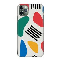 Illustratieve pop 1: Volledig geprint iPhone 11 Pro Max Hoesje