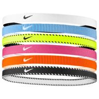 Nike Flex Classic Haarbanden 6-Pack Kids Neongeel Roze Wit
